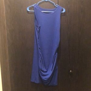 Royal blue dress